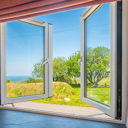 Polrunny Farm Seaberry Cottage With A Sea View And Log Burner Boscastle Buitenkant foto