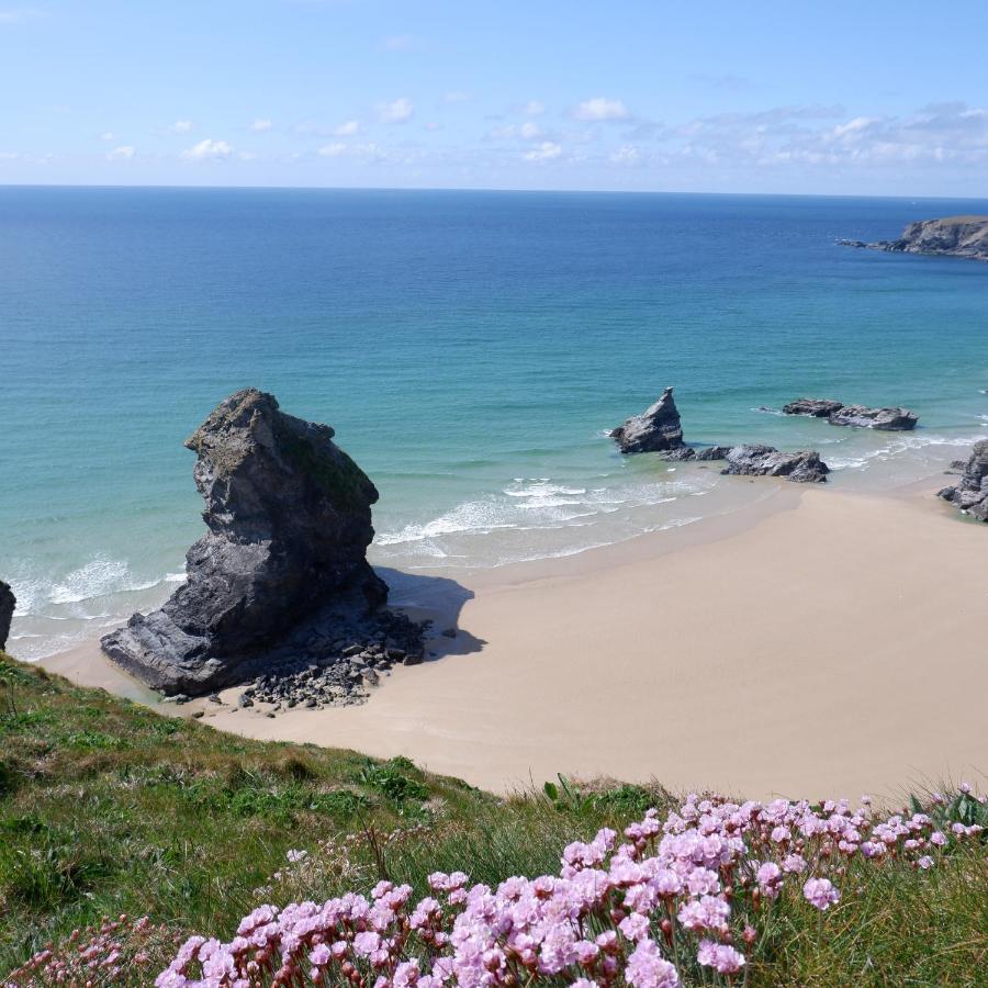 Polrunny Farm Seaberry Cottage With A Sea View And Log Burner Boscastle Buitenkant foto