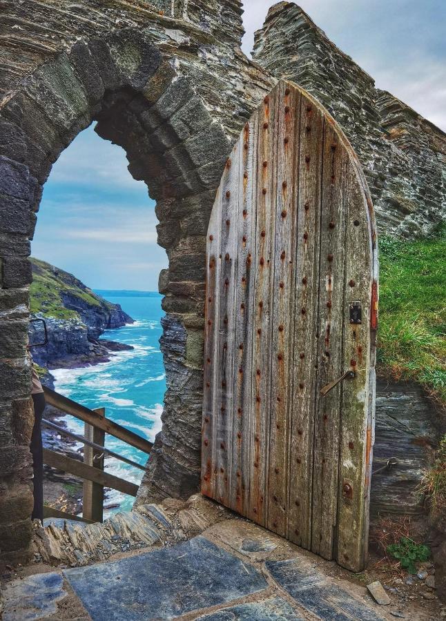 Polrunny Farm Seaberry Cottage With A Sea View And Log Burner Boscastle Buitenkant foto